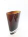 Murano crystal vase, mid-20th century
