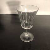 Verres à pied en cristal