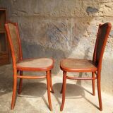 Pair of Art Nouveau Thonet chairs