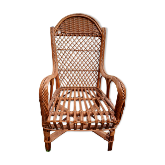 Children's rattan armchair