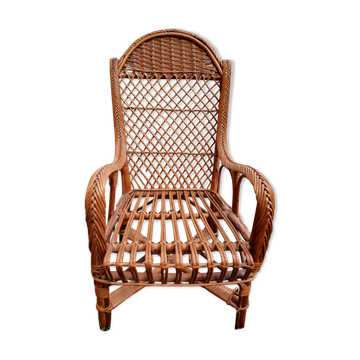 Fauteuil rotin enfant