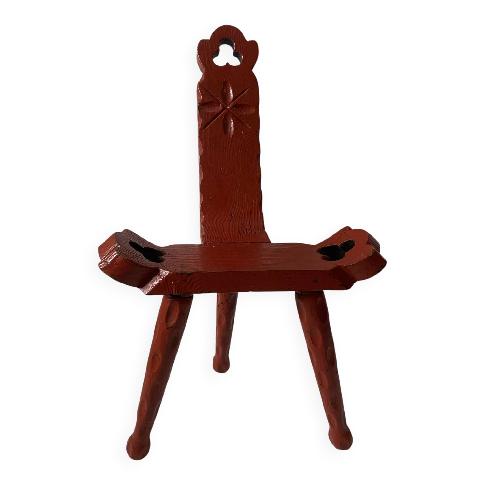 Chaise tripode vintage