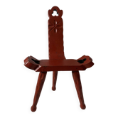 Chaise tripode vintage
