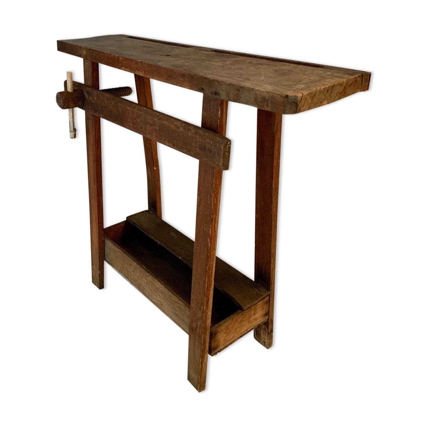 Small wooden workbench