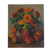 Still life bouquet of worries by Paul Deltombe