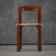 Vintage Hay Rey dining chairs by Bruno Rey for Kush Co, Switzerland 1970s set of 4