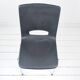 Chaise vintage Mid-Century coque plastique et piètement tubulaire