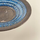 Aldo Londi for Bitossi, Large Centrepiece Bowl, Rimini Blue Series, 1970s
