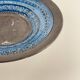 Aldo Londi for Bitossi, Large Centrepiece Bowl, Rimini Blue Series, 1970s