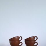 Tasses ou bolée à cidre en grès