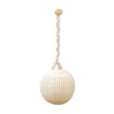Rattan hanging lamp