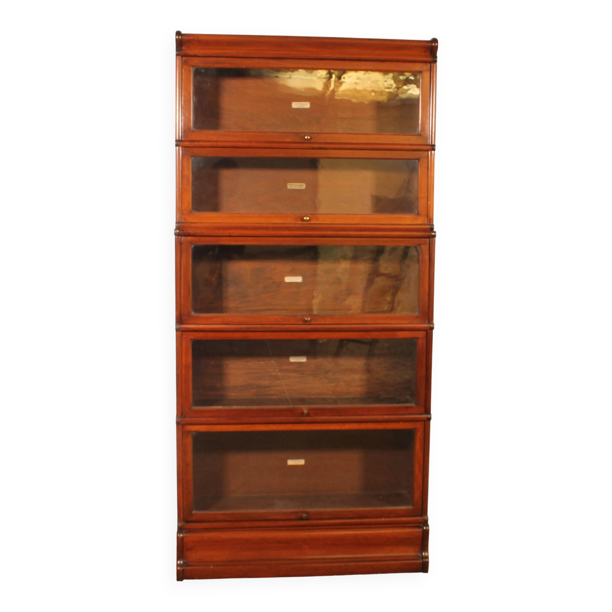 Globe Wernicke 5-Piece Mahogany Bookcase