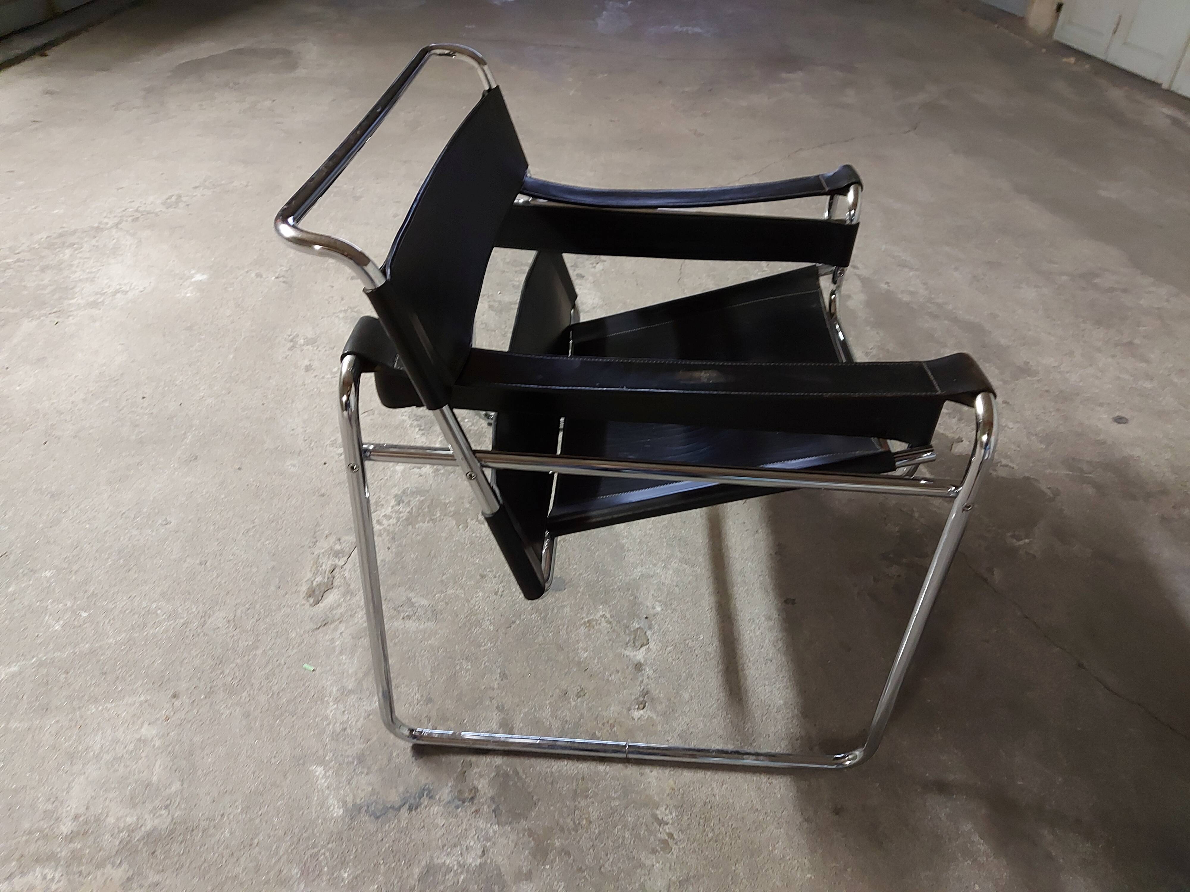 Wassily armchair by Marcel Breuer