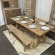 Monastery table in solid oak