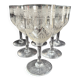 6 White wine glasses – Saint Louis Pasteur service