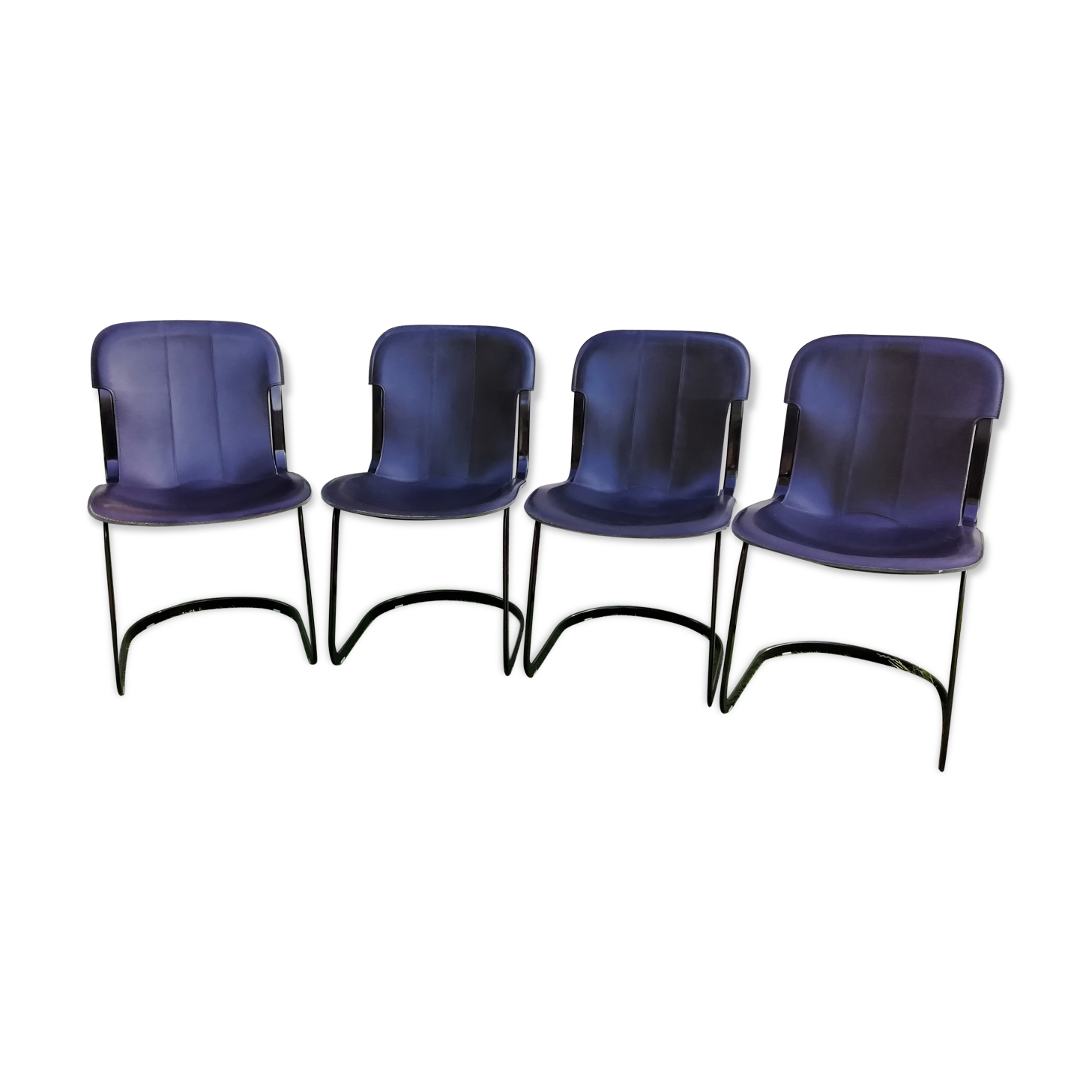 Lot of 4 chairs for Cidue 70s