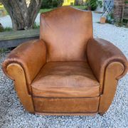 Paire de fauteuils club