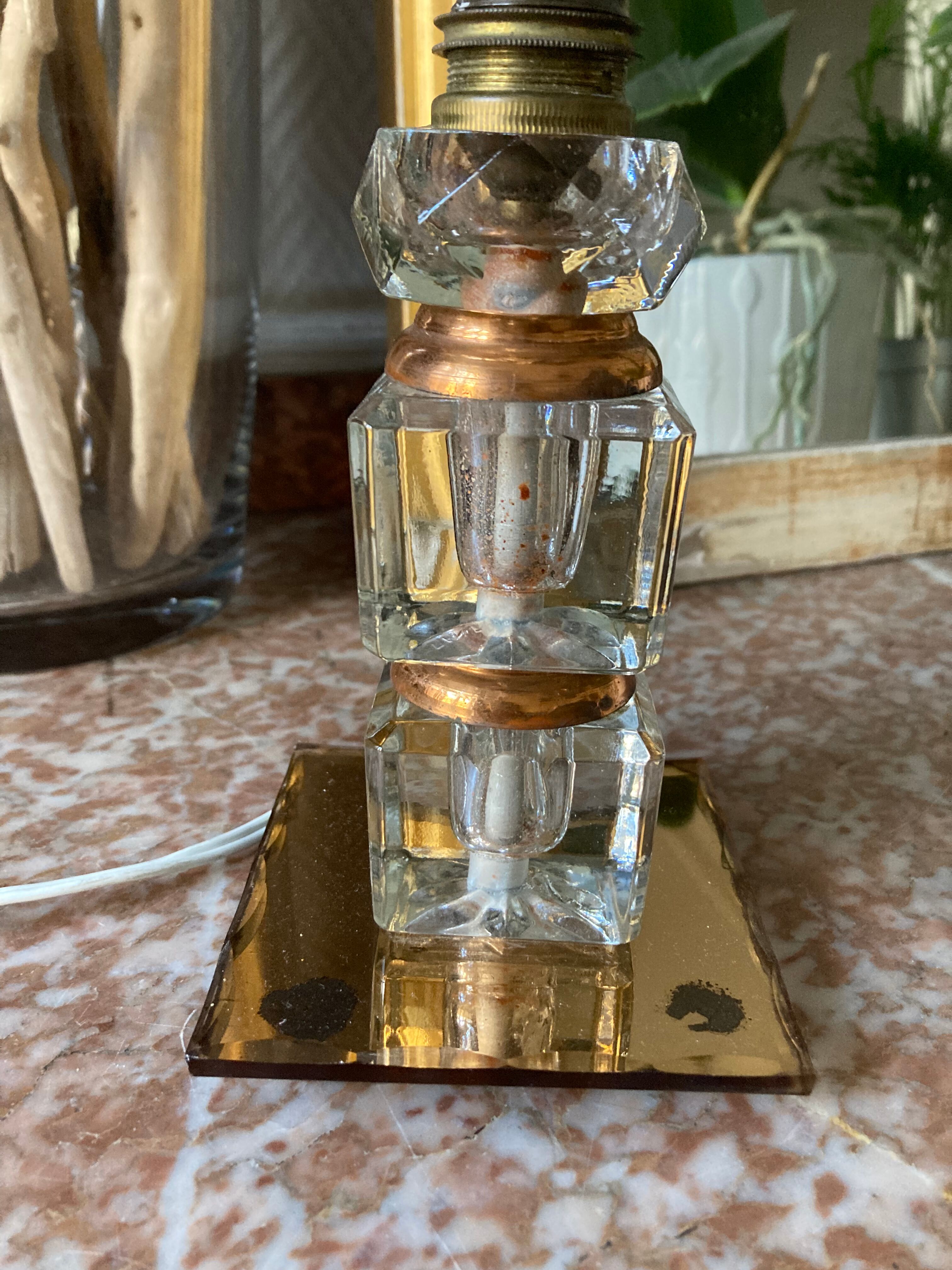 Modernist art deco lamp