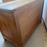 restored oak chest of drawers