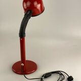 60s 70s Ball Lamp Lamp Light Red Table Lamp Space Age Design 60s 70s