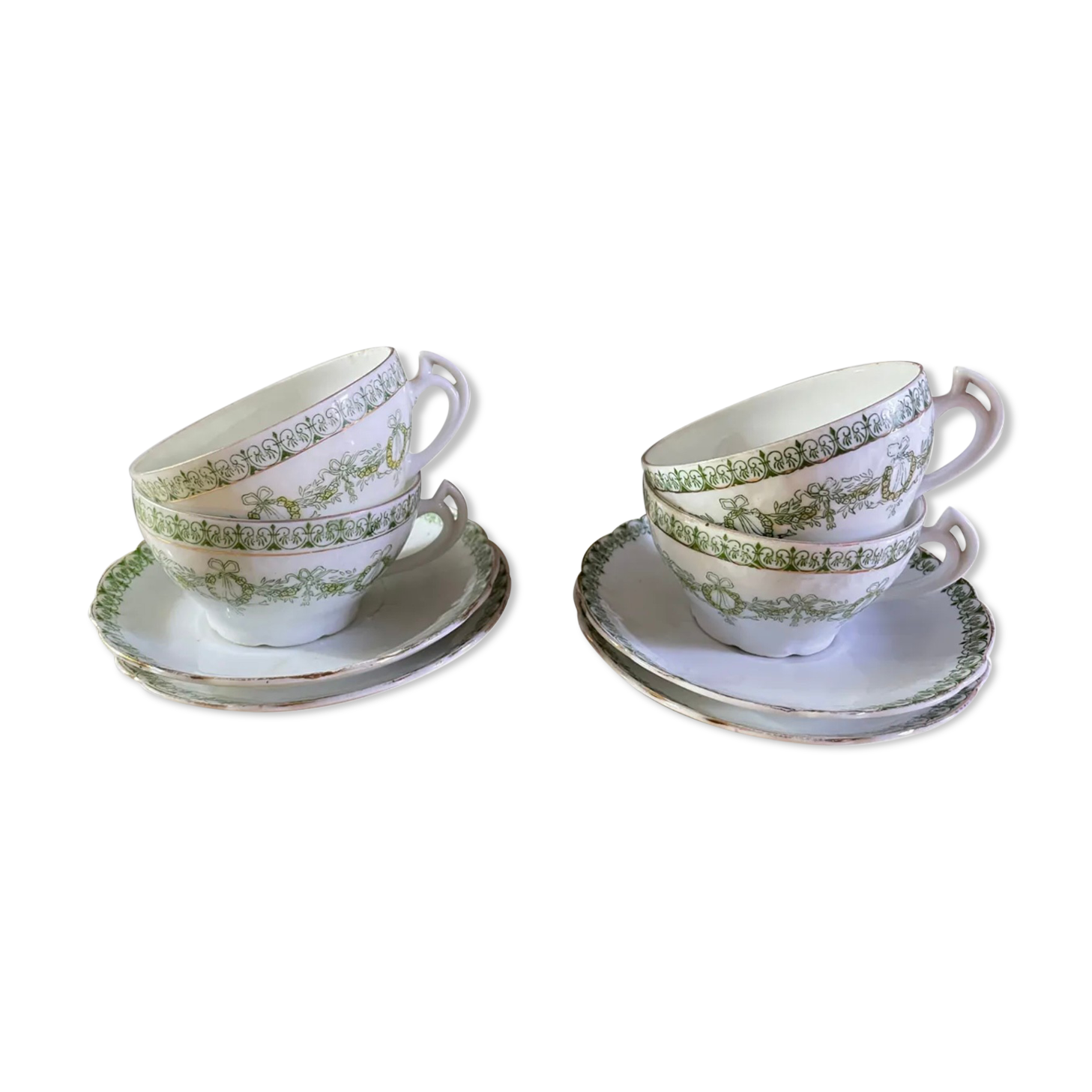 Fine porcelain tea cups