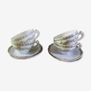 Fine porcelain tea cups