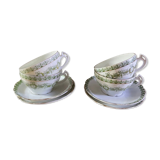 Fine porcelain tea cups