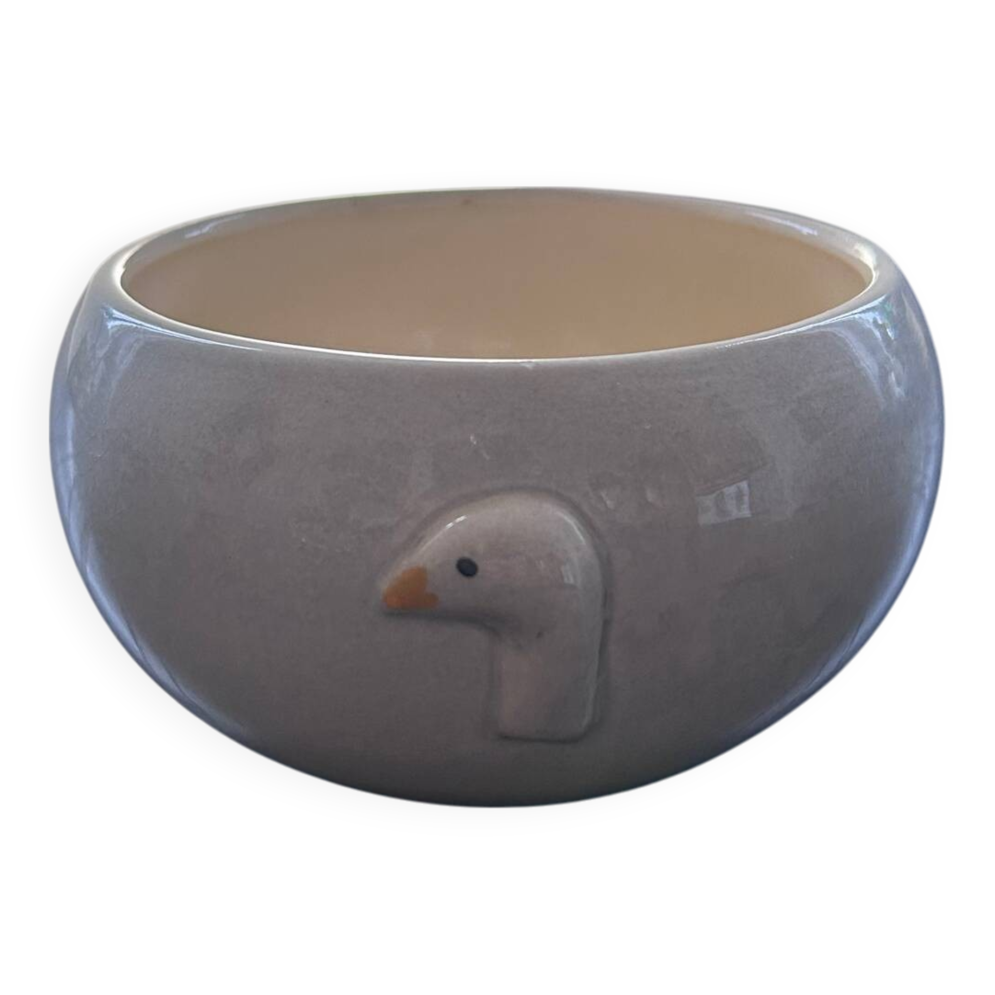 Linde pottery salad bowl