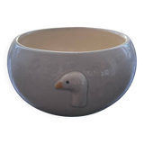 Linde pottery salad bowl