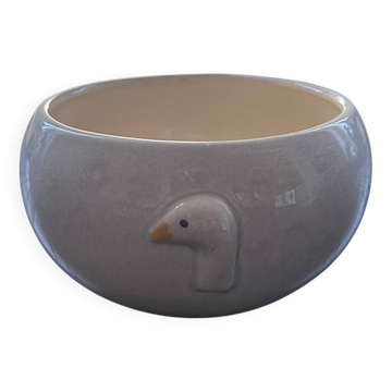 Linde pottery salad bowl