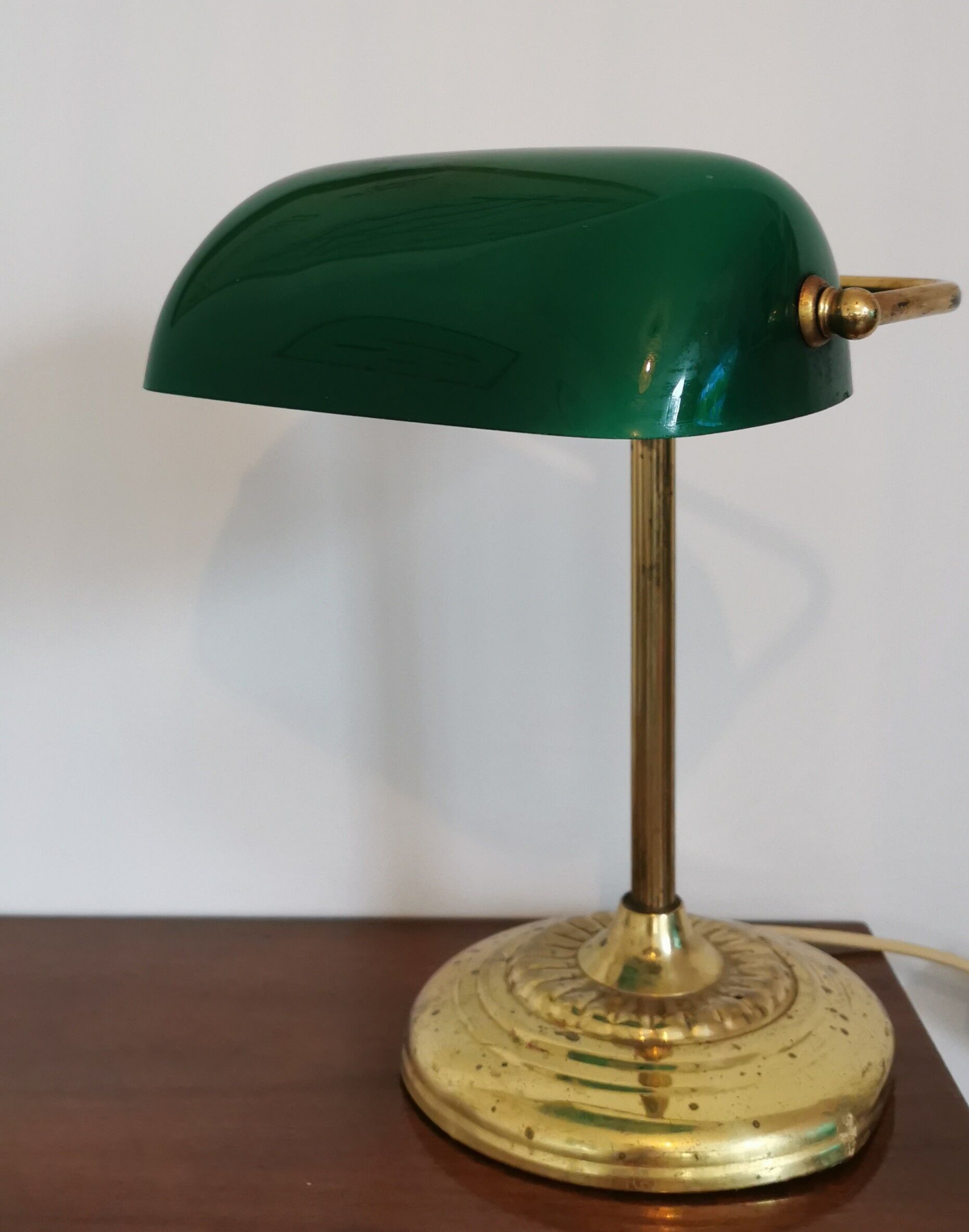 Vintage banker lamp Ikea