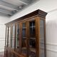 Large English Bookcase with Glass Doors