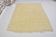 White Vintage Angora Wool Rug sku 1681
