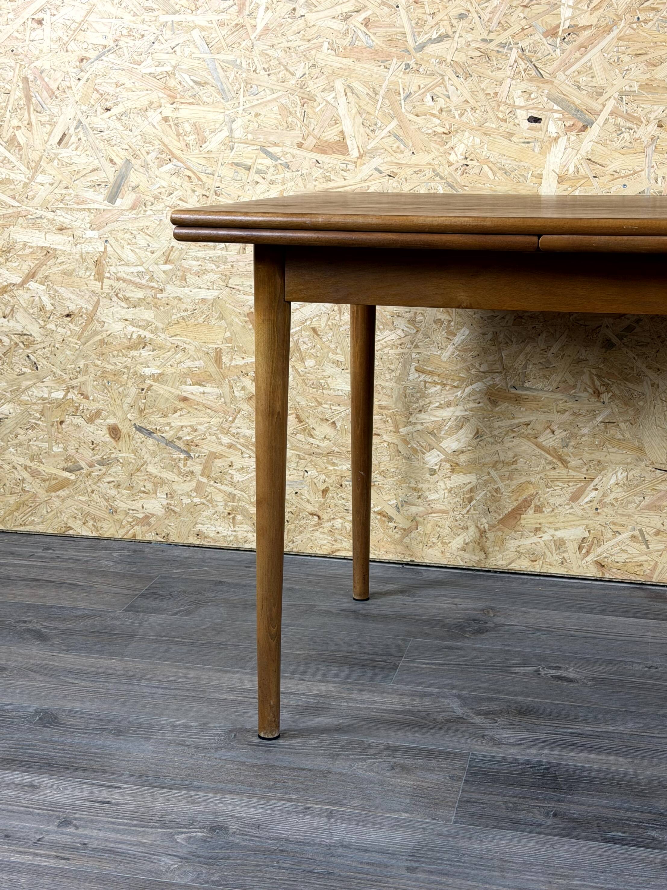 1960s 1970s Teak Dining Table Danish Modern Design Made in Denmark