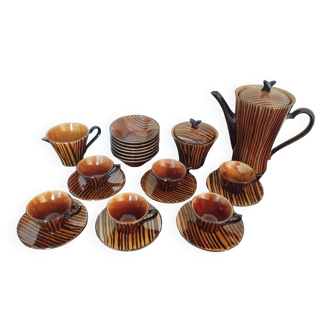 Domino Sarreguemines coffee service