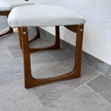 70s Scandinavian style stool or ottoman