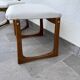 70s Scandinavian style stool or ottoman