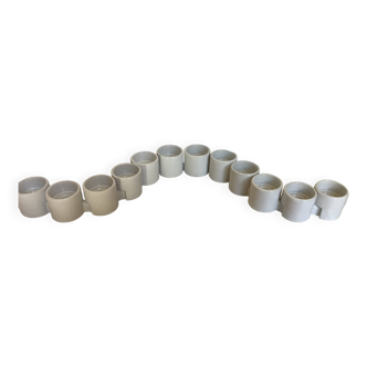 Twelve designer candlesticks by Ehlen Johansson B