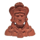 Sculptural Native American face candle holder signed Mario Frascaroli