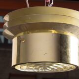 Pair of Danish brass ceiling lights model T742, Hans Agne Jakobson 1960.