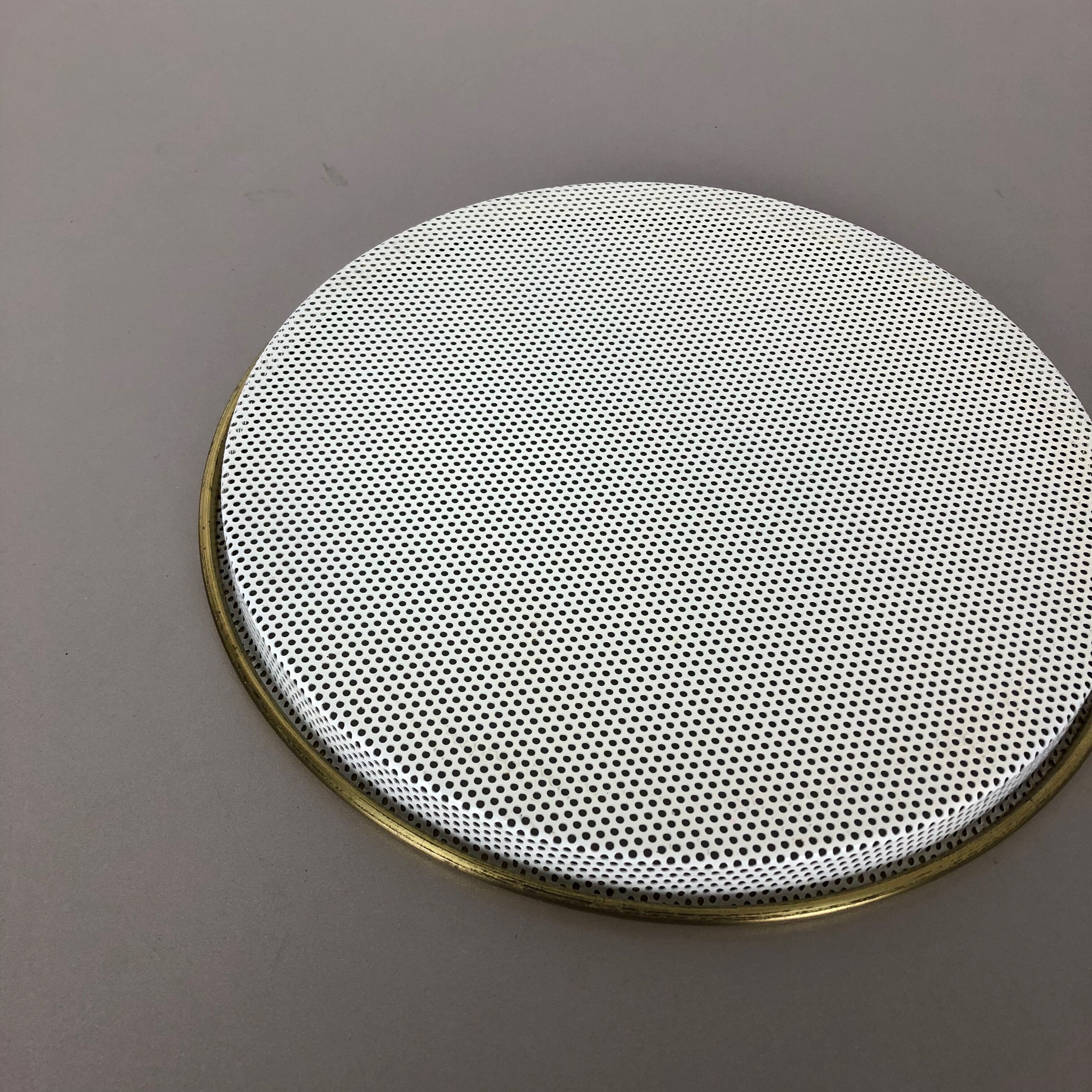 Original french metal tray "rigituelle"