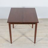 Table à manger en palissandre extensible danoise du milieu du siècle, années 1960