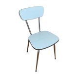 Blue formica chair