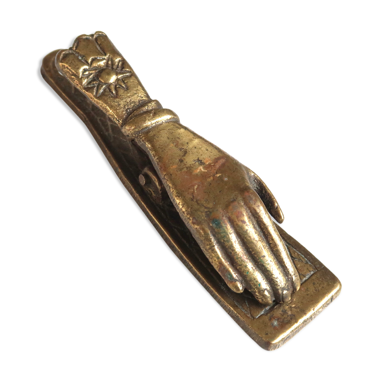 Brass hand press, 50s