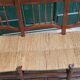 THREE-SEATER STRAW BANQUETTE PROVENCAL RADASSIER