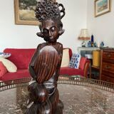 Statue en bois d'ebene
