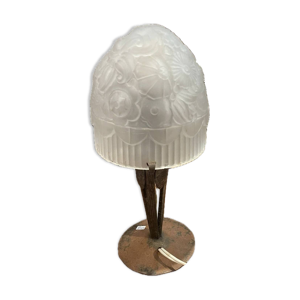 Lampe Art déco globe