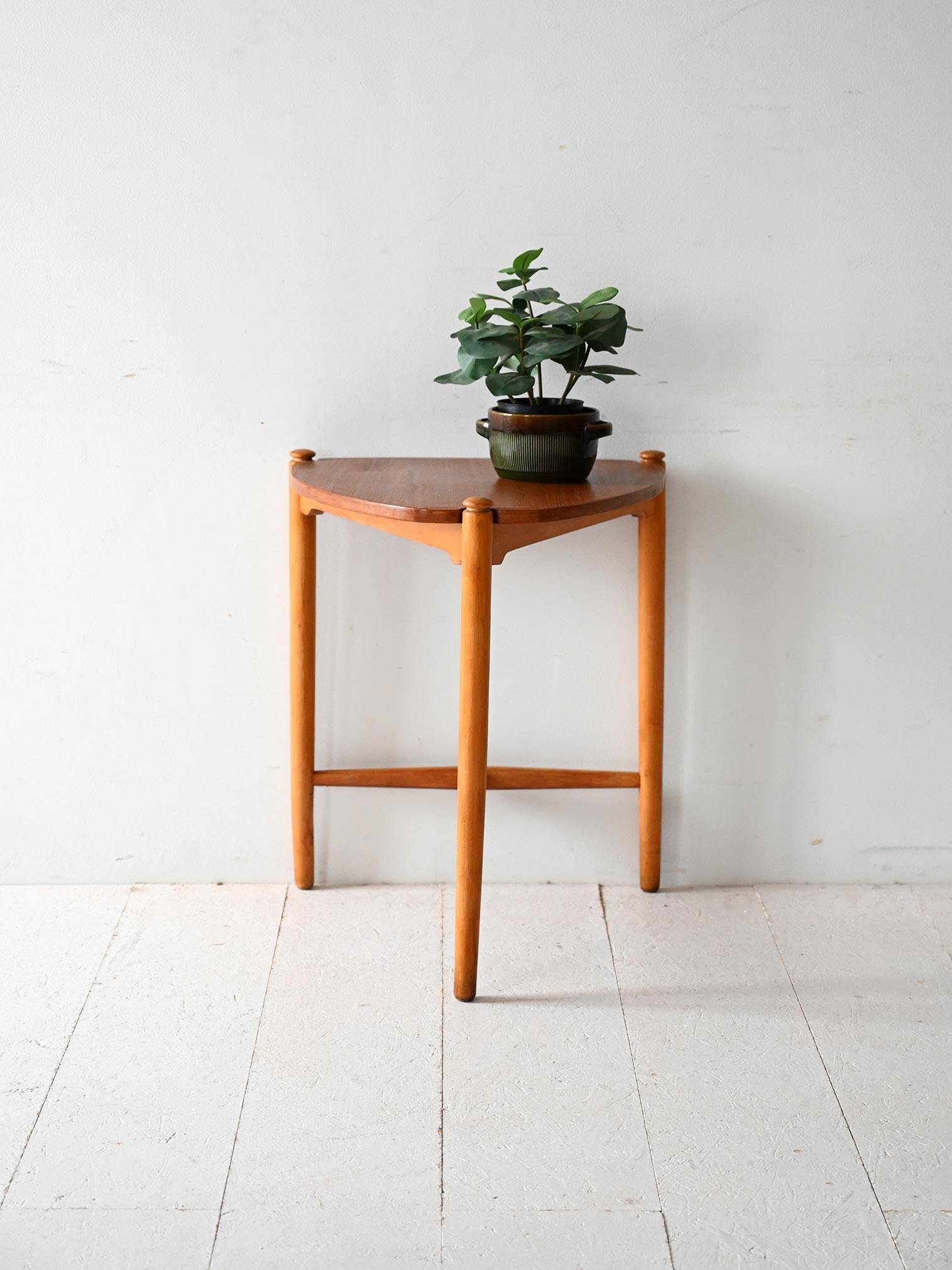 Scandinavian vintage teak coffee table, 1950s-60s