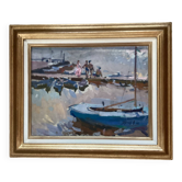 Ancien tableau signé Huile sur toile dimension : hauteur -44cm- largeur -53cm-