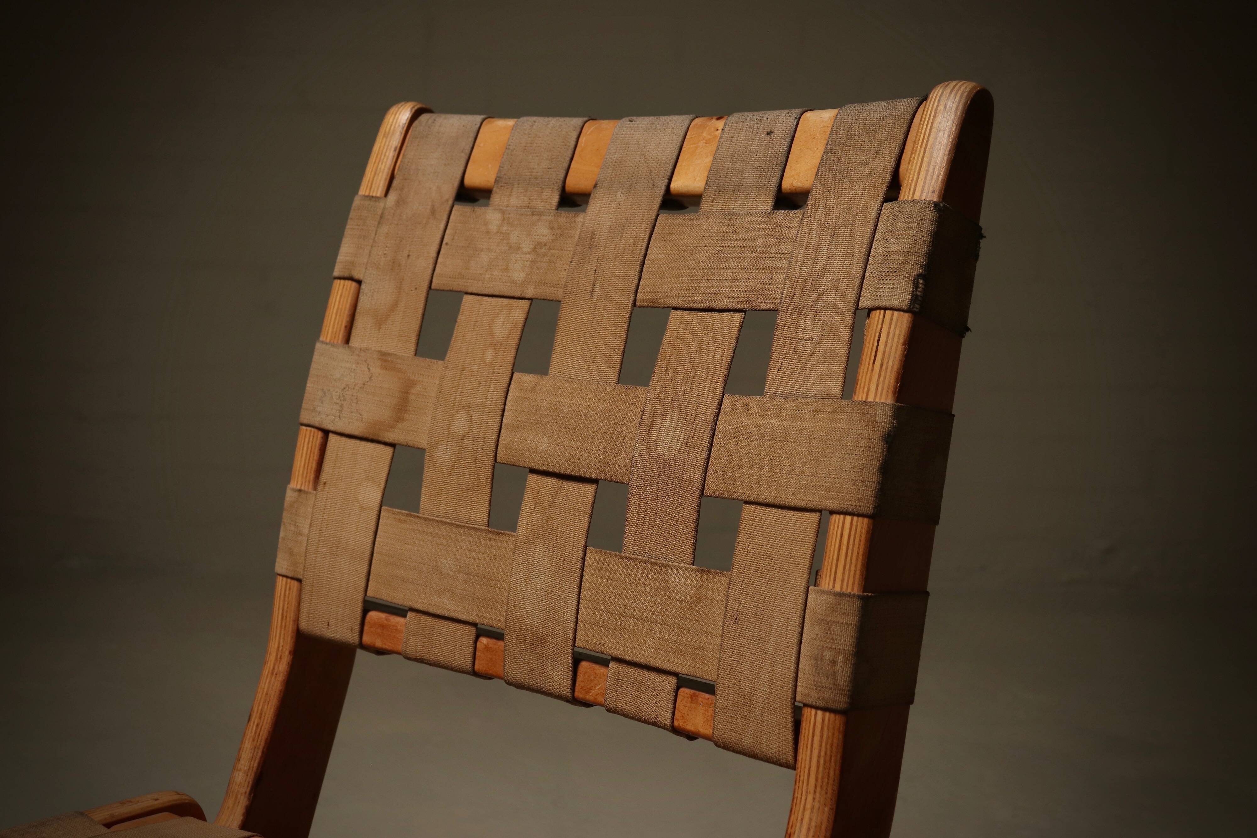 Very Rare Chair by Dirk van Sliedregt for Pastoe 1952